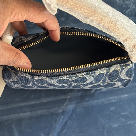 Coach Nolita Mini Barrel Bag In Signature Denim CZ459 - Picture 6 of 6